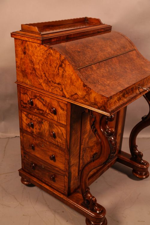 A VERY GOOD JACK IN A BOX DAVENPORT DESK - ADDITIONAL PHOTO 10