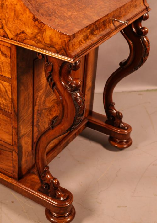 A VERY GOOD JACK IN A BOX DAVENPORT DESK - ADDITIONAL PHOTO 13