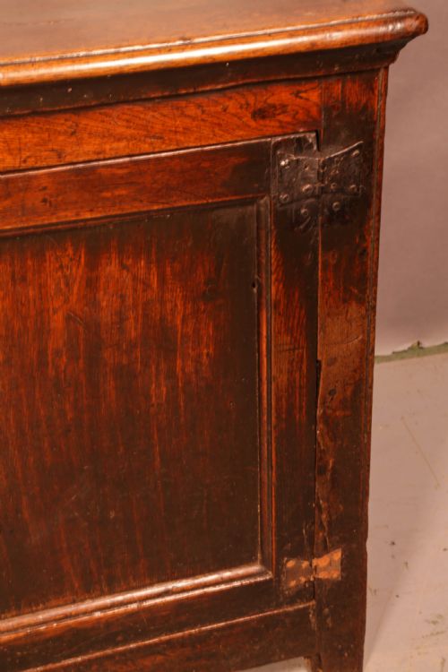 A GOOD GEORGIAN OAK SERVING DRESSER - ADDITIONAL PHOTO 11