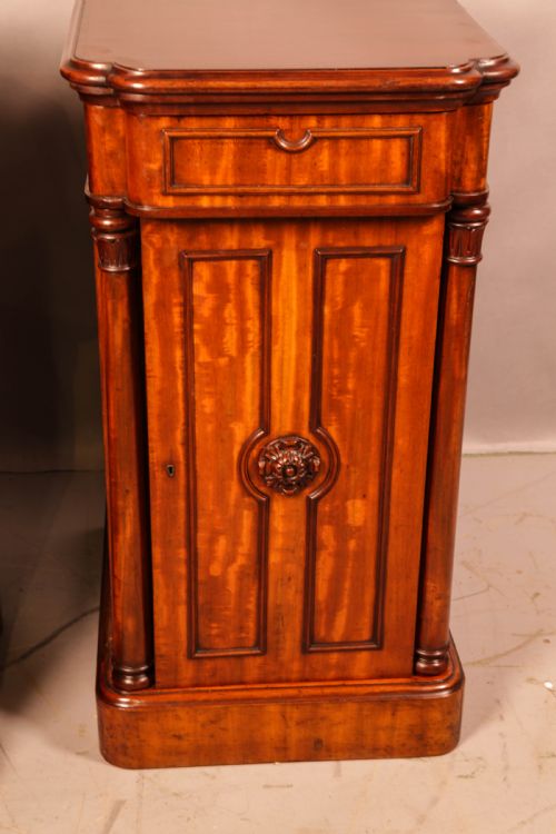 FANTASTIC PAIR OF VICTORIAN BEDSIDE CHESTS - ADDITIONAL PHOTO 8