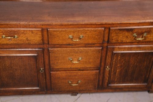 A GEORGIAN SERVING DRESSER IN OAK - ADDITIONAL PHOTO 6