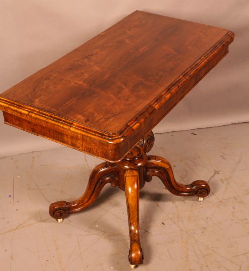 A GOOD WILLIAM IV TEA TABLE IN ROSEWOOD - ADDITIONAL PHOTO 4