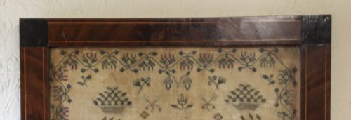 GEORGIAN NEEDLEWORK SAMPLER ELIZA WATSON OF THORNE 1820 - ADDITIONAL PHOTO 3