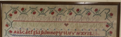 A NEEDLEWORK SAMPLER Y HELLEN BARNETT OF ABERDEEN AGED 10 - ADDITIONAL PHOTO 2