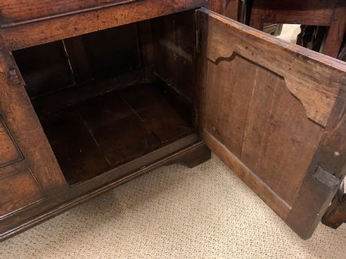 A GEORGIAN OAK SERVING DRESSER GREAT COLOUR - ADDITIONAL PHOTO 7