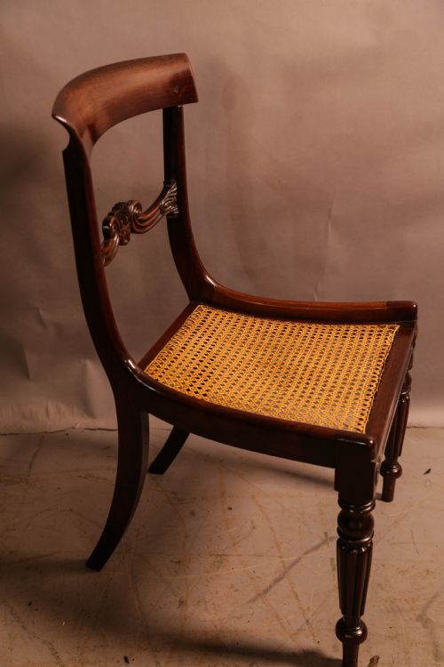 A SUPER SET OF 6 REGENCY DINING CHAIRS IN ROSEWOOD - ADDITIONAL PHOTO 7