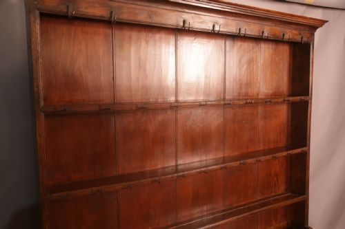 A GEORGIAN OAK WELSH DRESSER VERY SMALL SIZE - ADDITIONAL PHOTO 9
