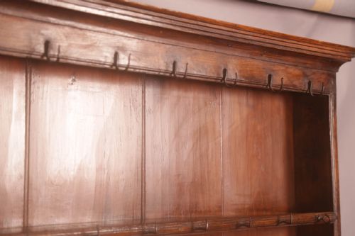 A GEORGIAN OAK WELSH DRESSER VERY SMALL SIZE - ADDITIONAL PHOTO 10