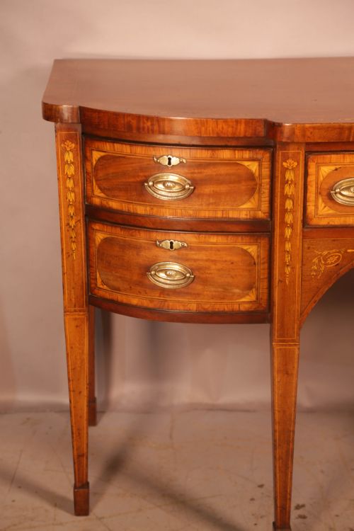 A SUPERB GEORGIAN INLAID SIDEBOARD - ADDITIONAL PHOTO 2