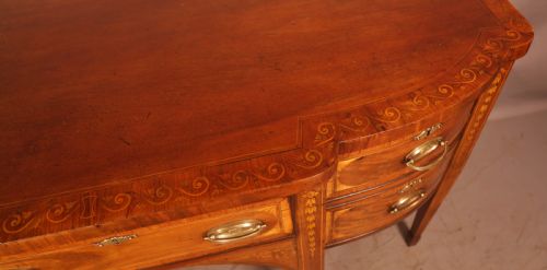 A SUPERB GEORGIAN INLAID SIDEBOARD - ADDITIONAL PHOTO 5