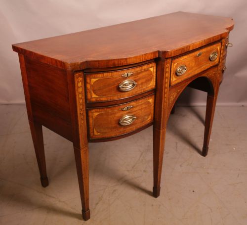A SUPERB GEORGIAN INLAID SIDEBOARD - ADDITIONAL PHOTO 7