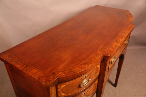 A SUPERB GEORGIAN INLAID SIDEBOARD - ADDITIONAL PHOTO 8