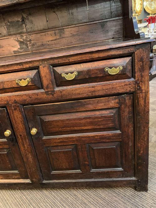 A VERY GOOD WELSH DRESSER 1731 HO IN OAK - ADDITIONAL PHOTO 1