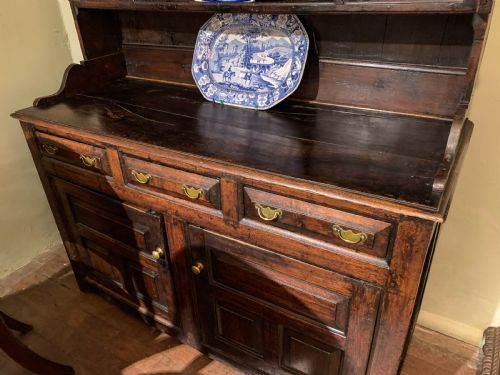 A VERY GOOD WELSH DRESSER 1731 HO IN OAK - ADDITIONAL PHOTO 15