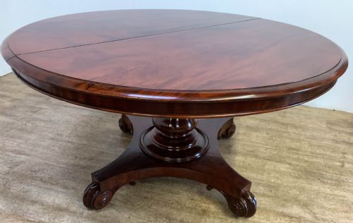 A GOOD WILLIAM IV EXTENDING DINING TABLE SEATS 8 - ADDITIONAL PHOTO 6