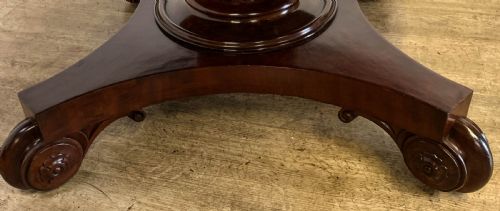 A GOOD WILLIAM IV EXTENDING DINING TABLE SEATS 8 - ADDITIONAL PHOTO 7