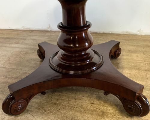 A GOOD WILLIAM IV EXTENDING DINING TABLE SEATS 8 - ADDITIONAL PHOTO 8