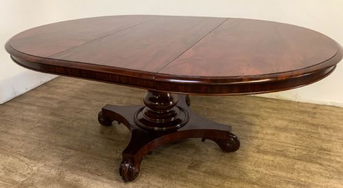 A GOOD WILLIAM IV EXTENDING DINING TABLE SEATS 8 - ADDITIONAL PHOTO 12