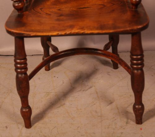A SUPER RARE CHAIR BY BENJAMIN GILLING WORKSOP 1840 - ADDITIONAL PHOTO 2