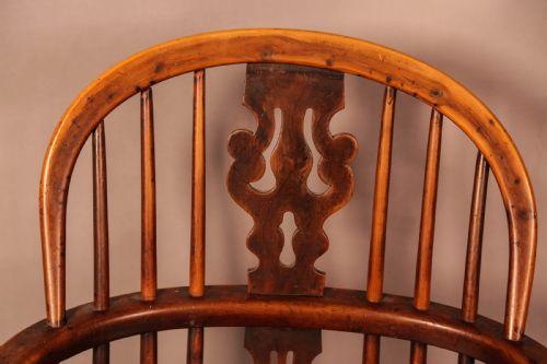 A SUPER RARE CHAIR BY BENJAMIN GILLING WORKSOP 1840 - ADDITIONAL PHOTO 8