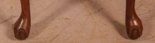 UNUSUAL 18TH C SIDE TABLE CAB LEGS - ADDITIONAL PHOTO 3