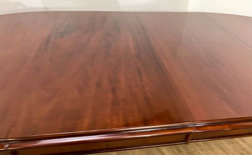 A SUPERB VICTORIAN EXTENDING DINING TABLE MAHOGANY SEATS 1012 - ADDITIONAL PHOTO 6