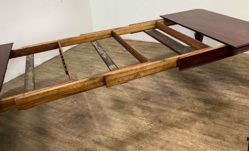 A SUPERB EARLY VICTORIAN MAHOGANY EXTENDING DINING TABLE WITH 3 LEAVES SEAT 14 - ADDITIONAL PHOTO 20