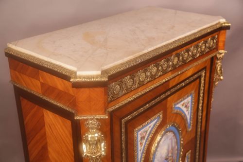A STUNNING QUALITY FRENCH PIER CABINET - ADDITIONAL PHOTO 6