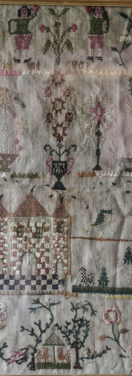 NEEDLEWORK SAMPLER 1783 ANN THURSBECK - ADDITIONAL PHOTO 2
