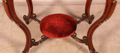 A VICTORIAN LADIES SEWING TABLE - ADDITIONAL PHOTO 11