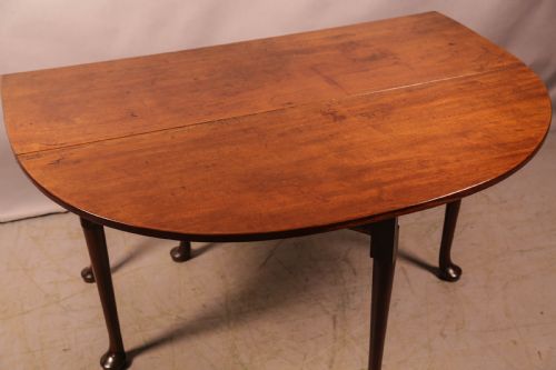 A GEORGIAN WAKES TABLE IN SOLID MAHOGANY - ADDITIONAL PHOTO 10