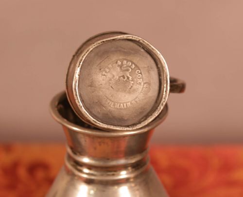 A SUPERB SET OF 6 HARVEST JUGS IN PEWTER POSSIBLY IRISH - ADDITIONAL PHOTO 7