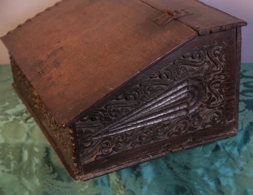 17TH CENTURY BIBLE BOX - ADDITIONAL PHOTO 3