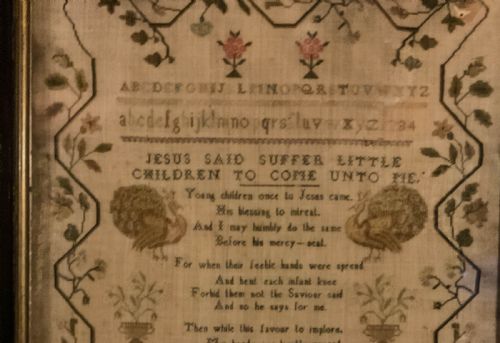 GEORGIAN SAMPLER ELIZABETH HORN AUGUST 1831 - ADDITIONAL PHOTO 10