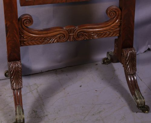 RARE AMERICAN CHEVAL MIRRROR ONCE BELONGING TO A GENERAL MEIGS - ADDITIONAL PHOTO 4
