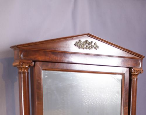 RARE AMERICAN CHEVAL MIRRROR ONCE BELONGING TO A GENERAL MEIGS - ADDITIONAL PHOTO 7