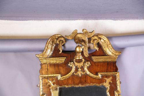 A FABOULUS 18TH PIER GLASS IN THE MANNER OF WILLIAM KENT - ADDITIONAL PHOTO 2