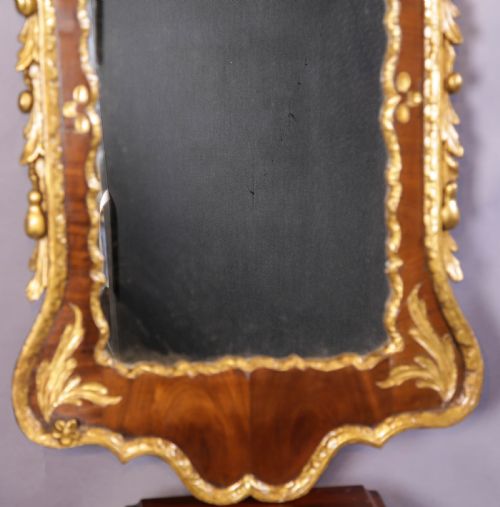 A FABOULUS 18TH PIER GLASS IN THE MANNER OF WILLIAM KENT - ADDITIONAL PHOTO 6