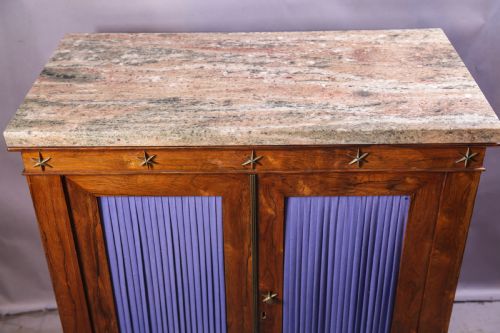 A REGENCY PERION PIER CABINET IN ROSEWOOD - ADDITIONAL PHOTO 3