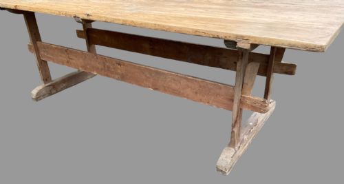 A PINE FARMHOUSE TABLE C1900 - ADDITIONAL PHOTO 2