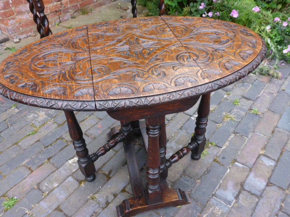 Oak Gate Leg Small/Coffee Table