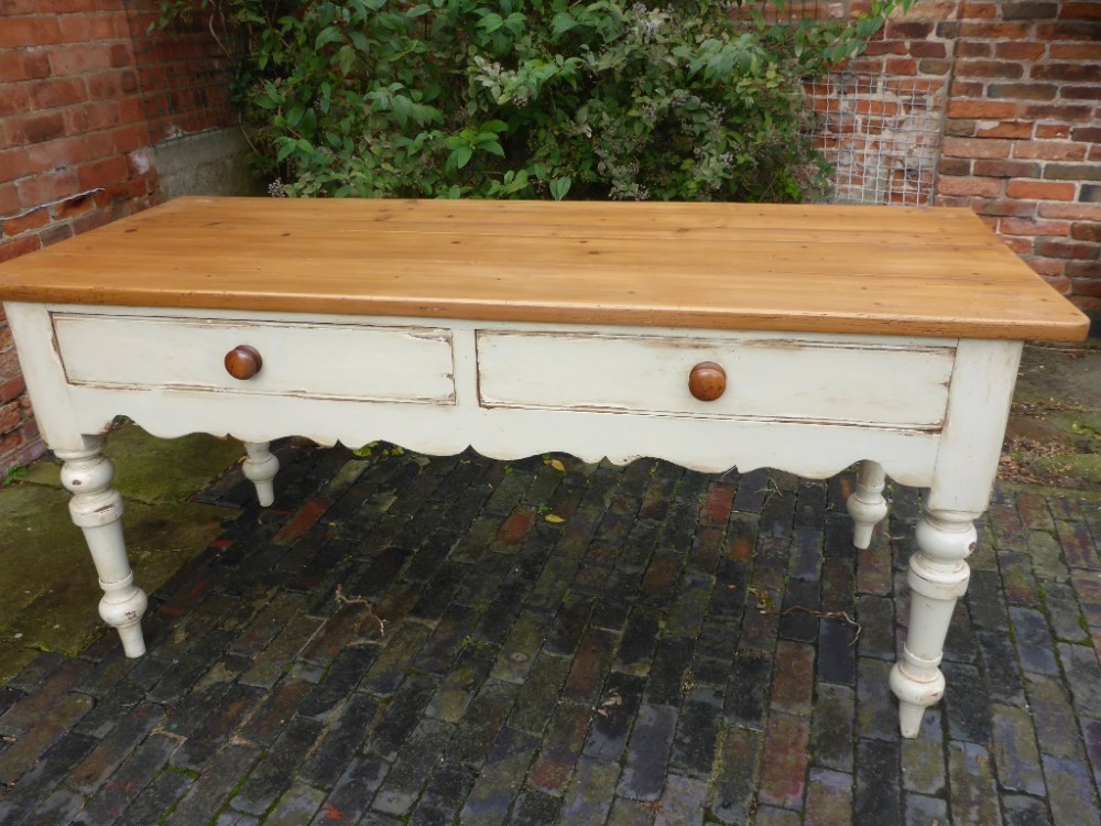Victorian Pine Harvest Table