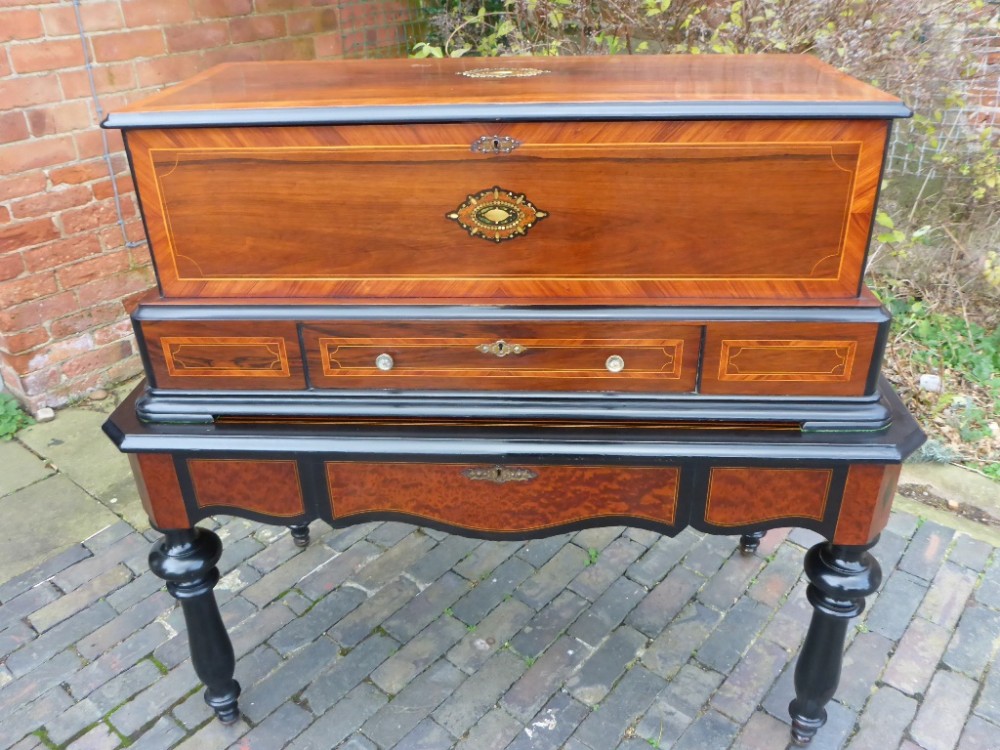 Superb Swiss Musical Box Playing 24 Airs