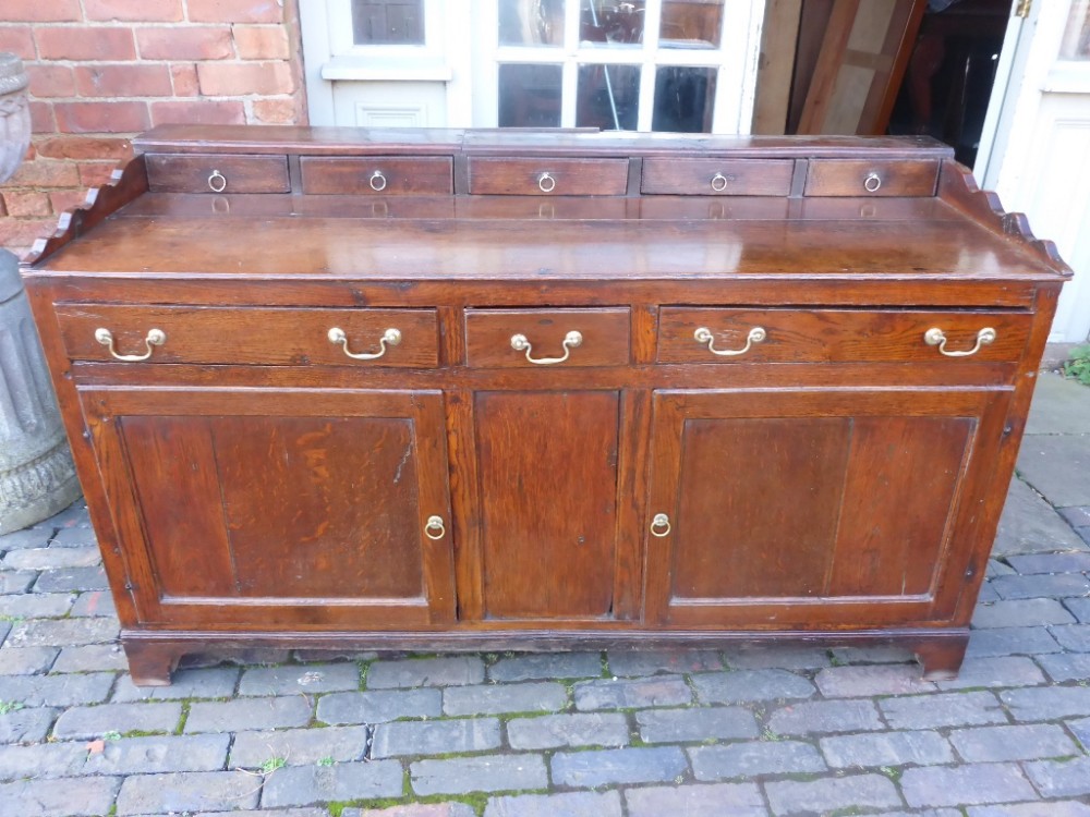 Antique Georgian 18th century Oak Dresser