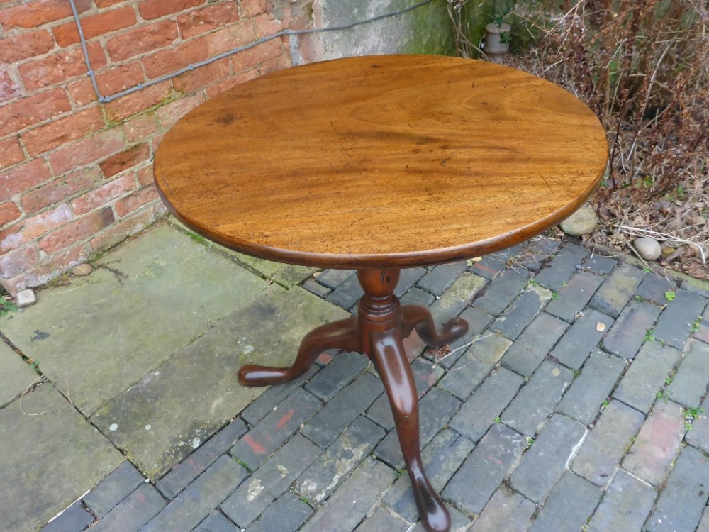 Georgian Mahogany Tripod Table