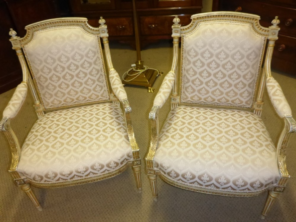 Good Pair of French Armchairs Second Empire