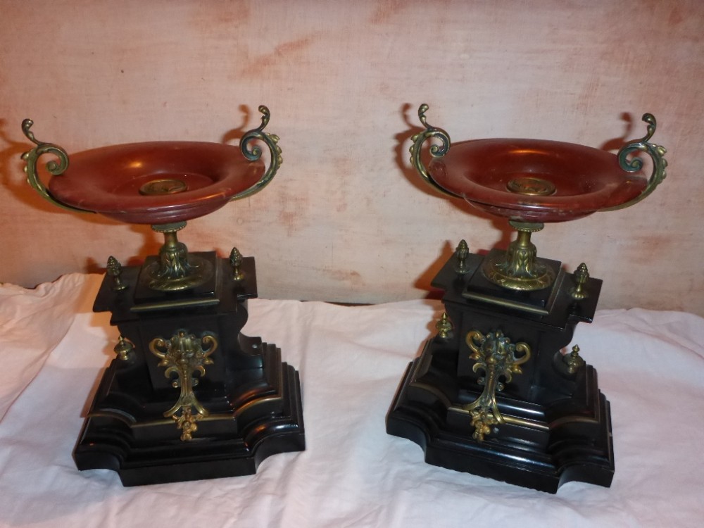 Pair of Victorian Table Urns