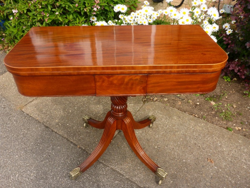Good Quality Georgian Tea Table Mahogany
