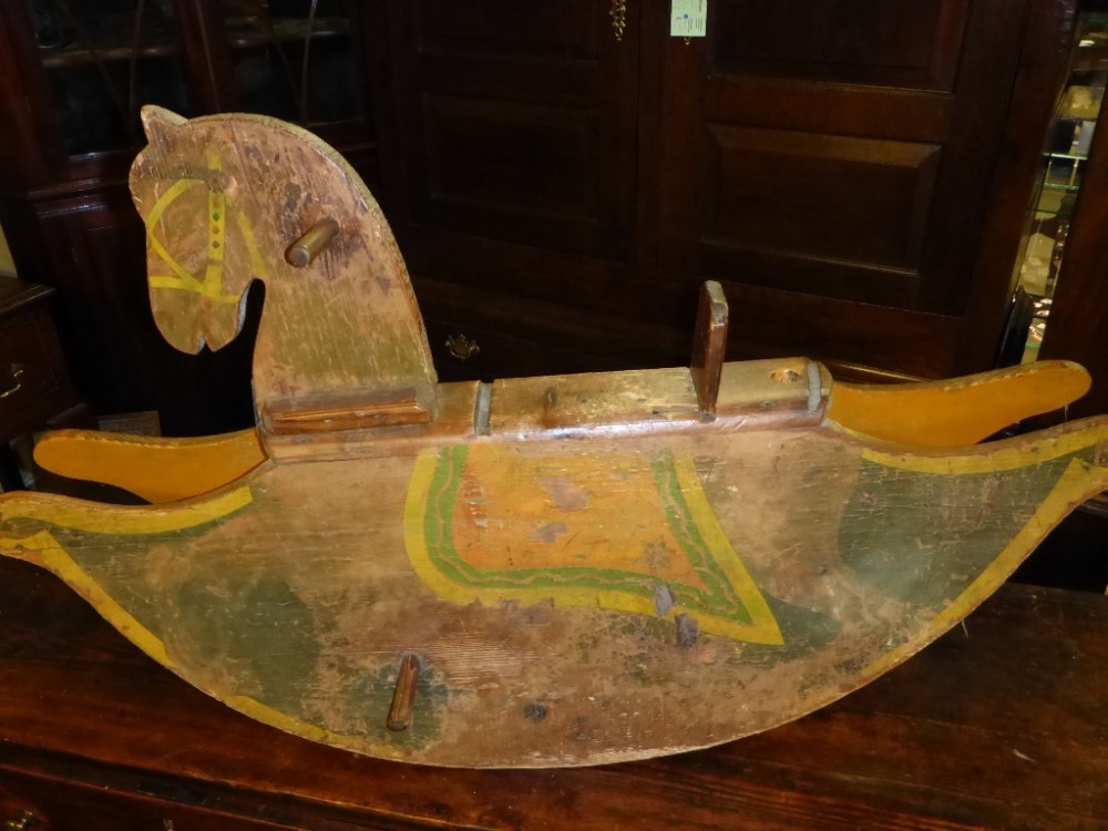 Edwardian Childs Rocking Horse