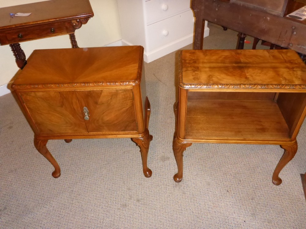 Quality Bedside cabinets by Waring and Gillows